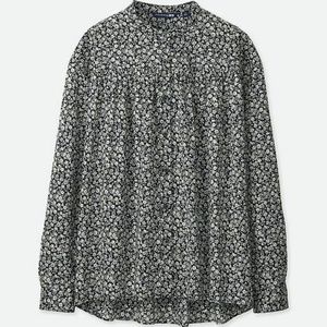 Studio Sanderson for Uniqlo Floral Button Up (XS)